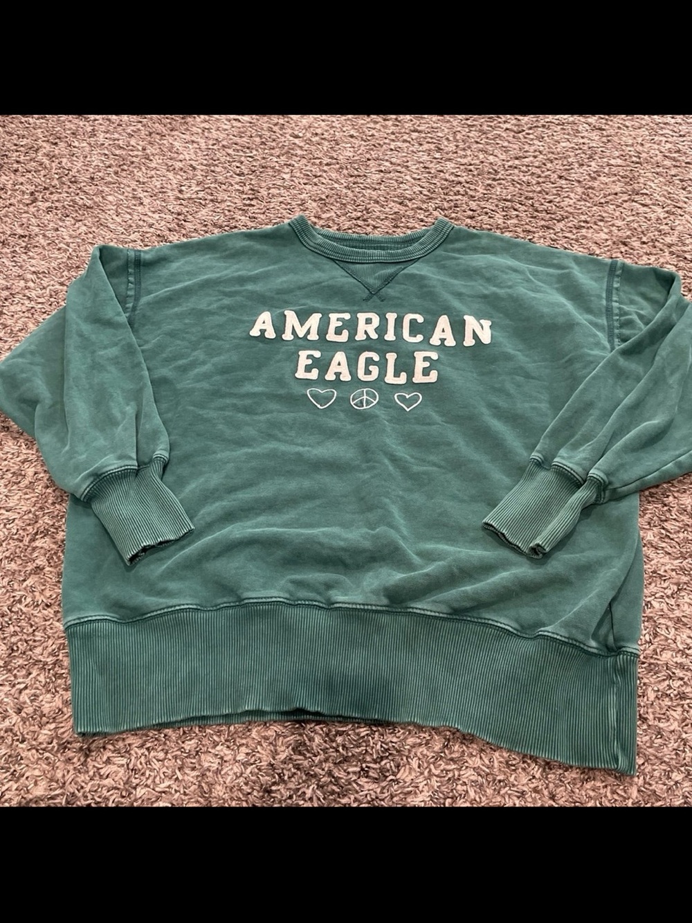 American Eagle crewneck logo sweatshirt size XS